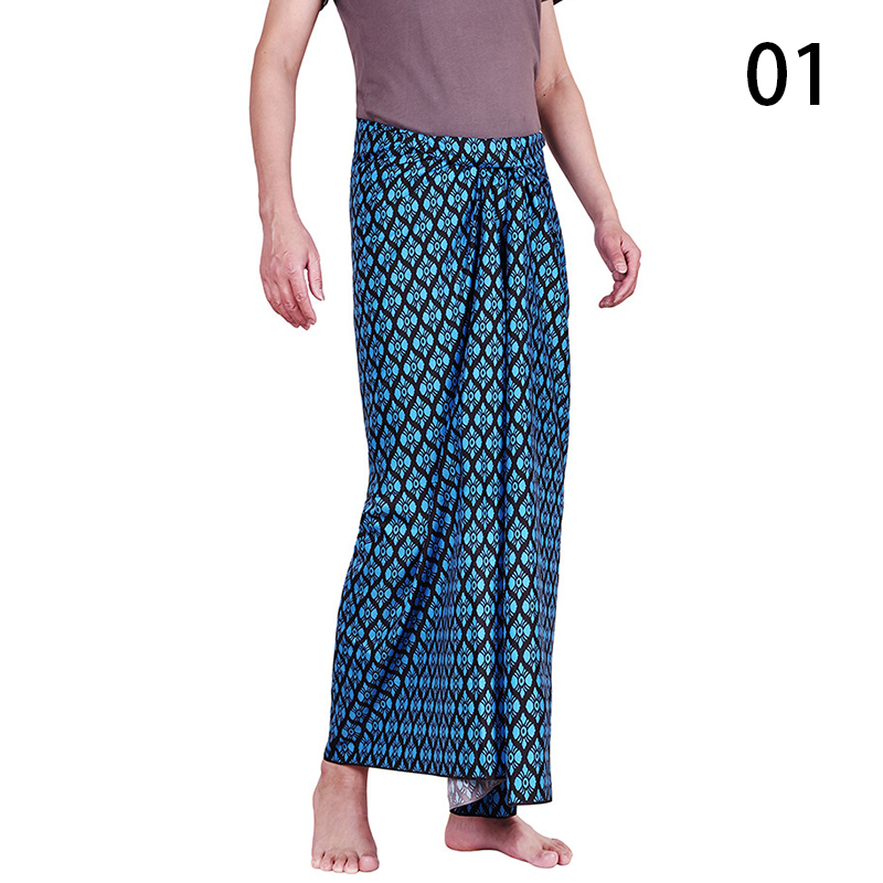 Sarong Men Wrap - Unisex Traditional Southeast Asian Style Costume