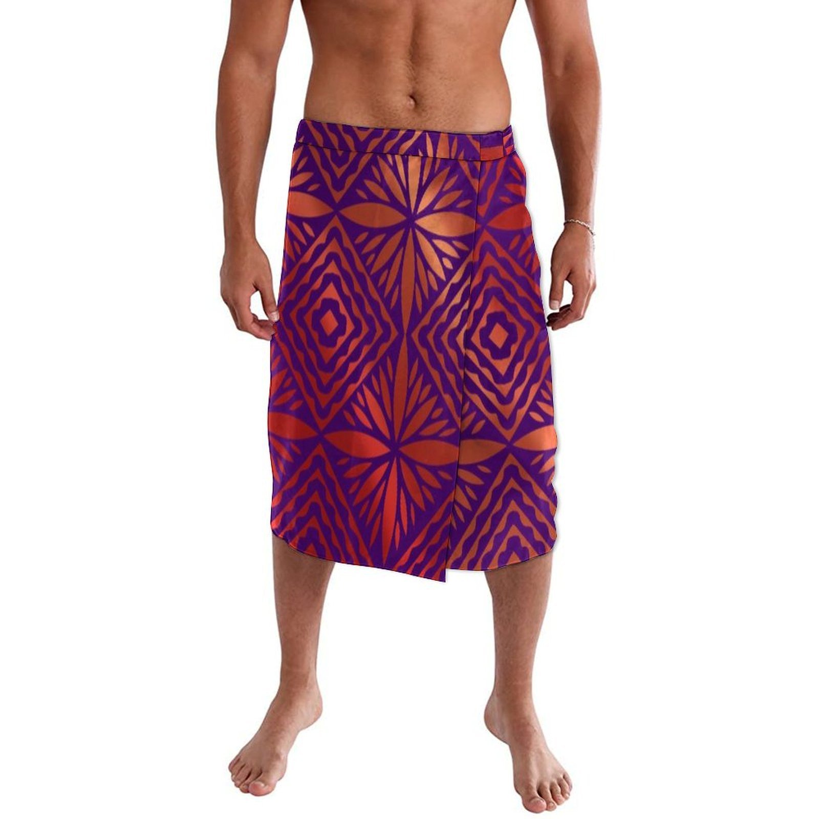 Sarong Men Wrap - New Polynesian Samoa Fiji Beach Wrap