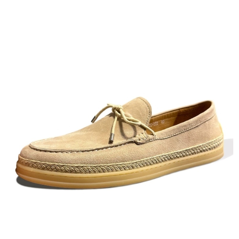 Espadrille Slip On - Men's Suede Slip On Boat Shoes,