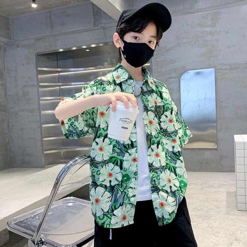 Resort Shirt Floral - Boys' Floral Shirt Summer Set 2026