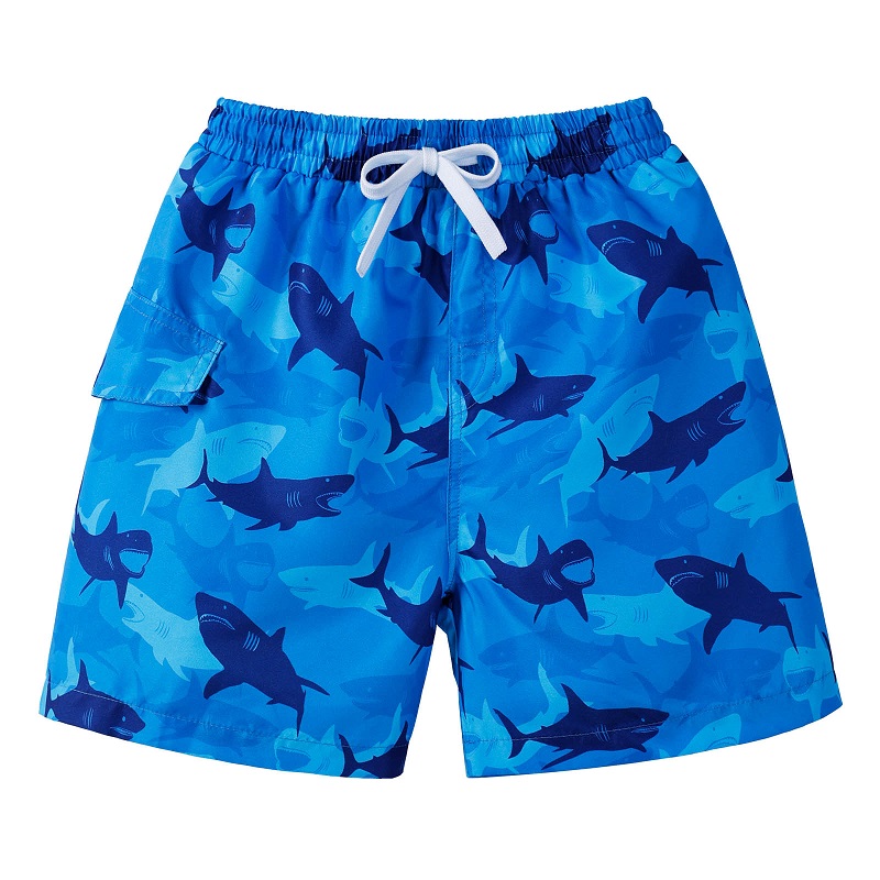 Trunks Board Surf - Hawaii Kids Swim Shorts Cute Swimsuit