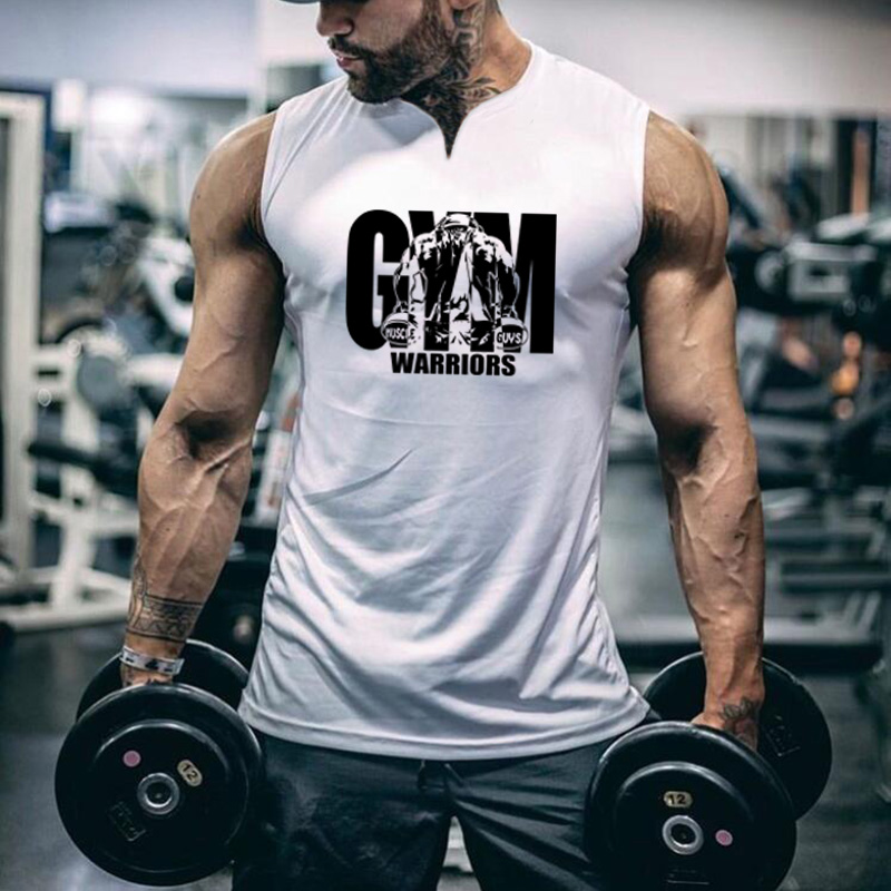 Tank Top Muscle - Summer Running V Neck Vests Gym