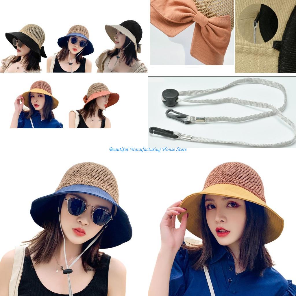 Packable Hat Nylon - E56A Womens Summer Mesh Top for