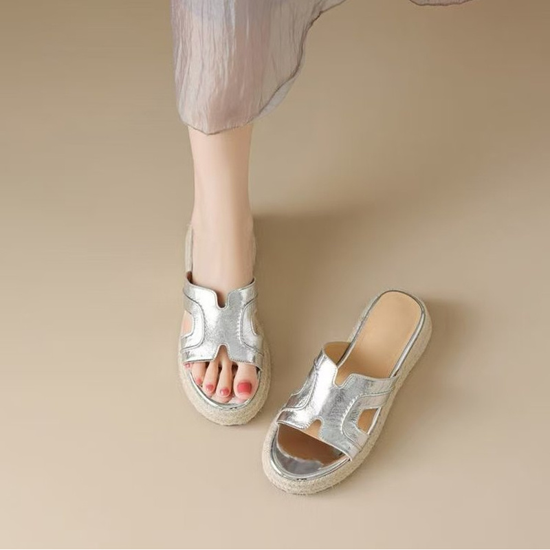 Espadrille Slip On - 2026 New Women Espadrille Mules Platform