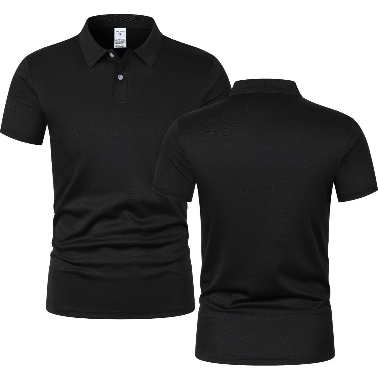 Polo Shirt Pique - 2025 New Summer Men's Short Sleeve