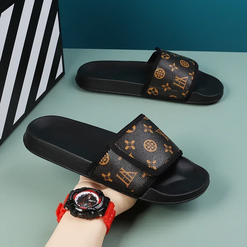 Flip Flop Leather Men - Men's Genuine Leather Sandals Comfortable Man
