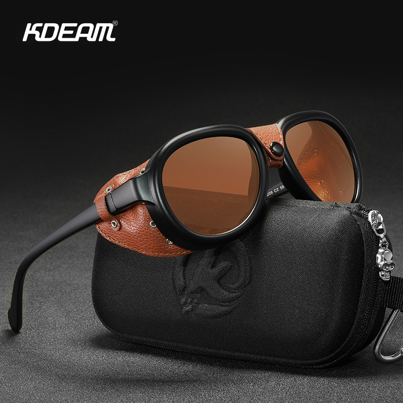 KDEAM Pilot Sunglasses Steampu - Sunglasses Aviator Polarized recension och pris