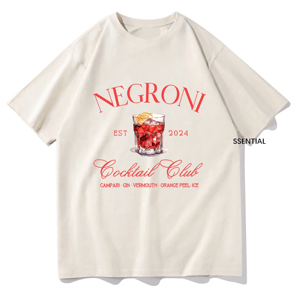 Negroni Social Club T Shirts F - Tee Graphic Print recension och pris