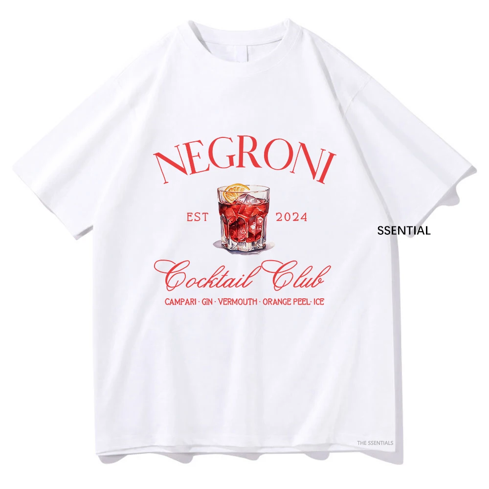 Negroni Social Club T Shirts F - Tee Graphic Print recension och pris