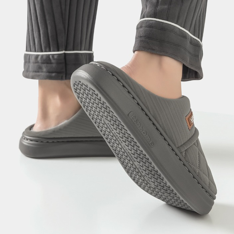 Winter Warm Slipper Women Men  - Flip Flop Leather Men recension och pris