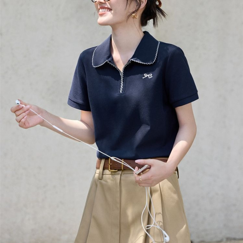 Women's Slim Fit Figure Flatte - Polo Shirt Pique recension och pris