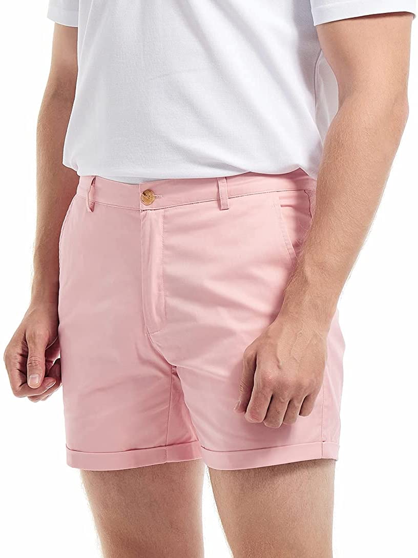 AIMPACT Men's Summer Slim-fit  - Shorts Chino Slim recension och pris