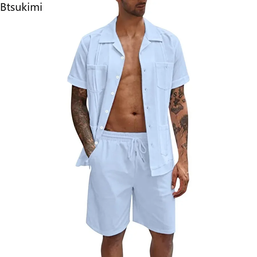 New Men's Summer Casual Sport  - Short Linen Drawstring recension och pris