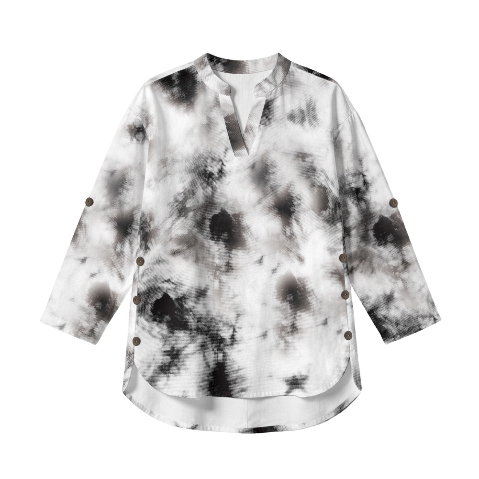 INSTANTARTS Women'S Linen V-Ne - Linen Shirt Breathable recension och pris
