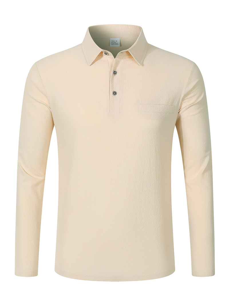 Men's Linen Blend Long Sleeve  - Linen Shirt Breathable recension och pris