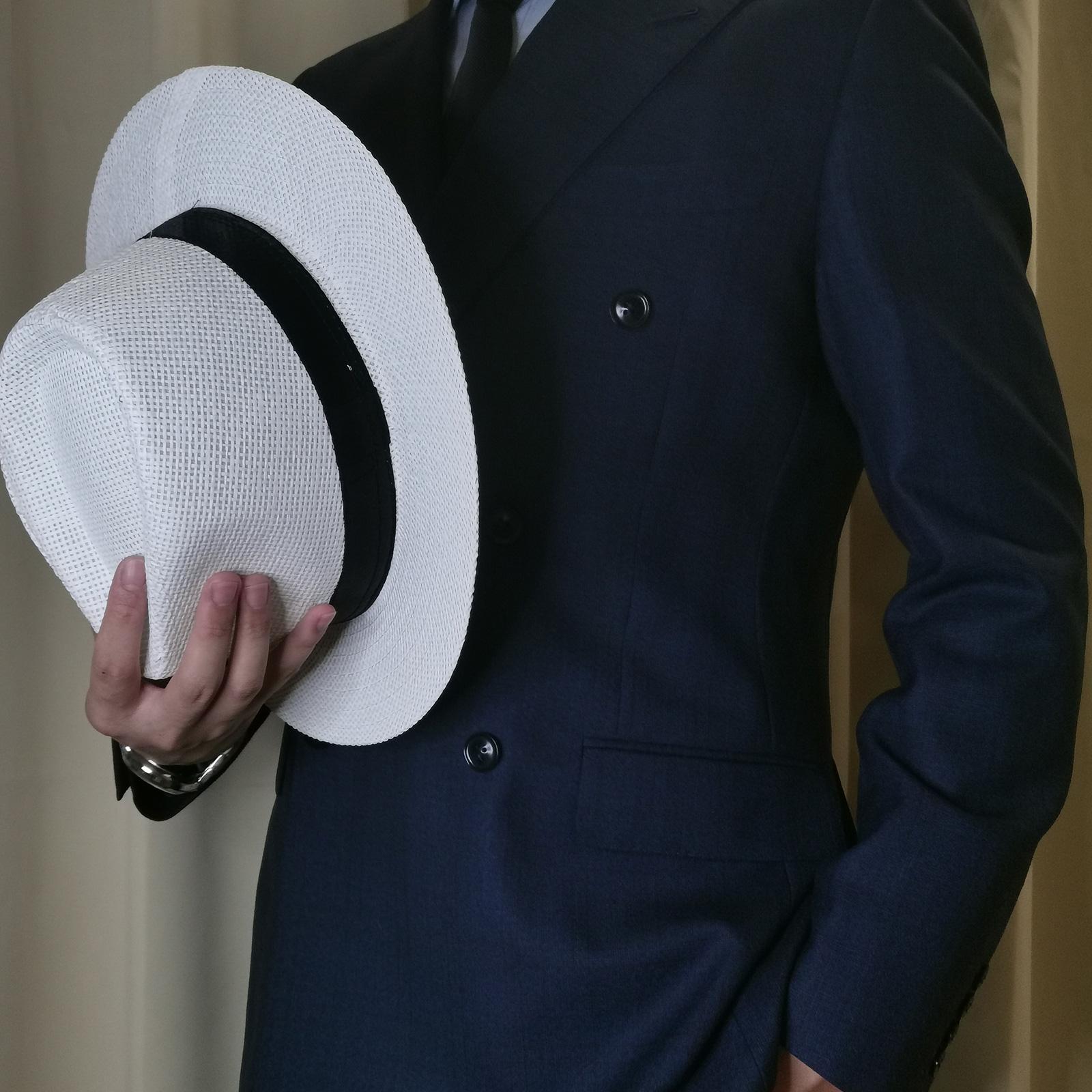 Men Summer Panama Straw Hat Na - Bucket Hat Straw recension och pris