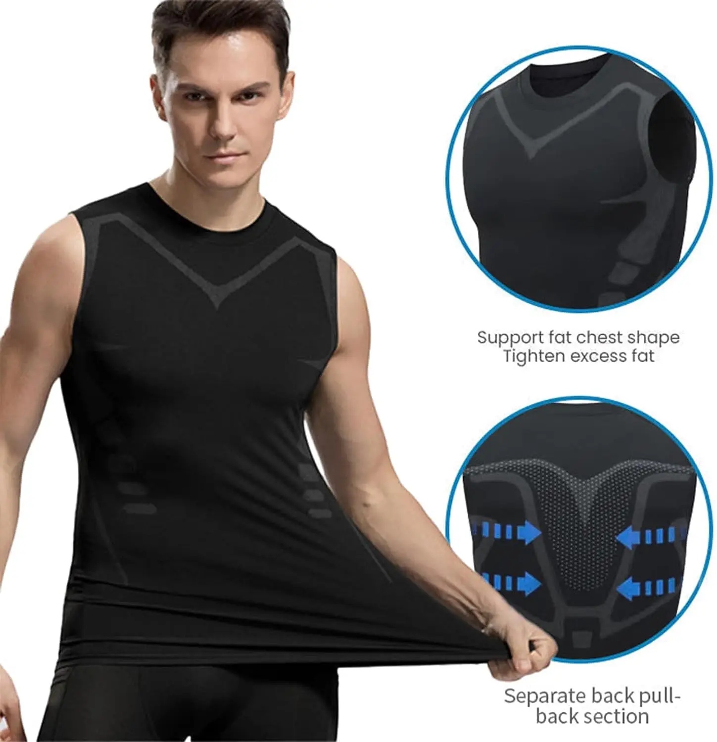 Men's Compression Tank Top, Sl - Tank Top Muscle recension och pris