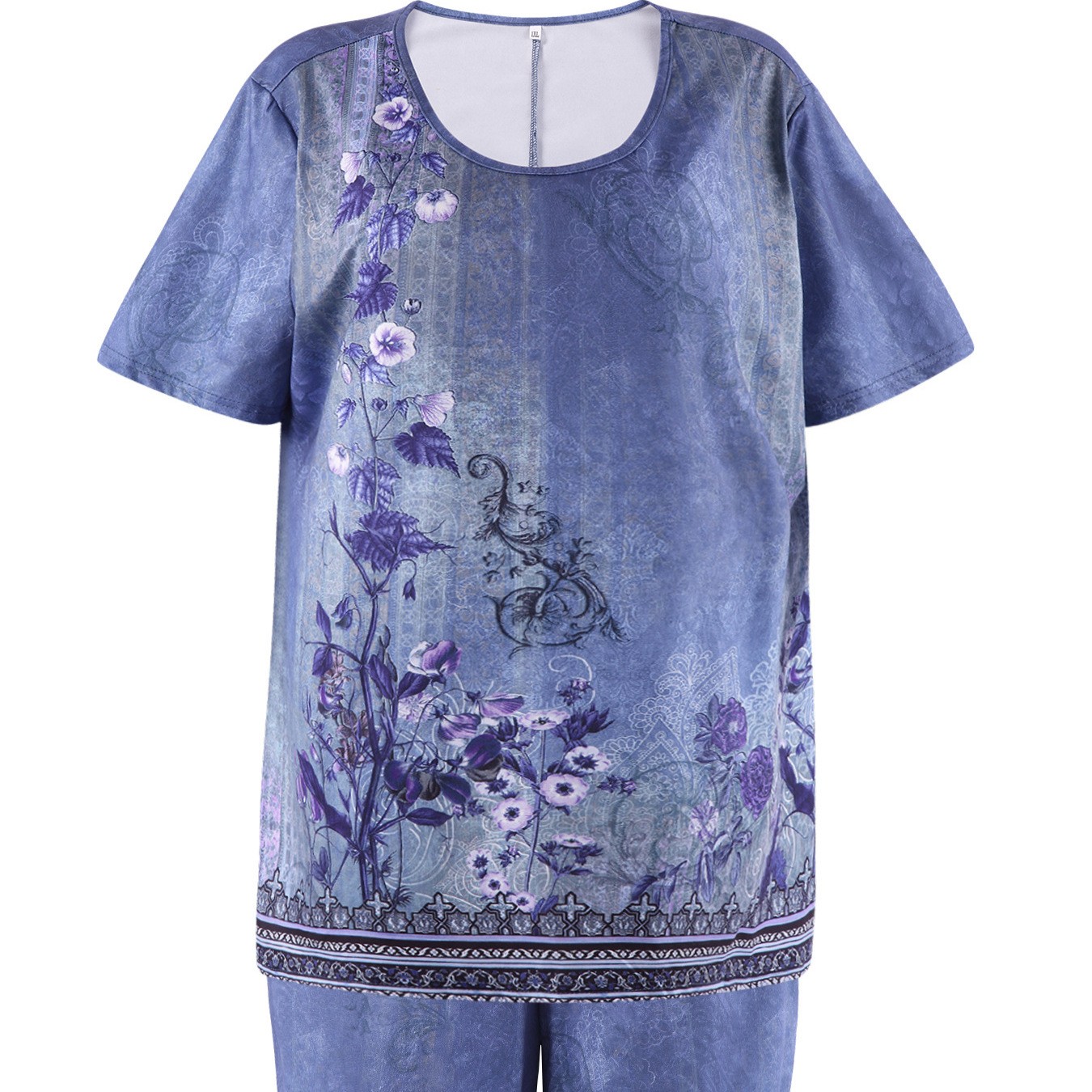 Women's Spring Summer Retro 3D - Tee Graphic Print recension och pris