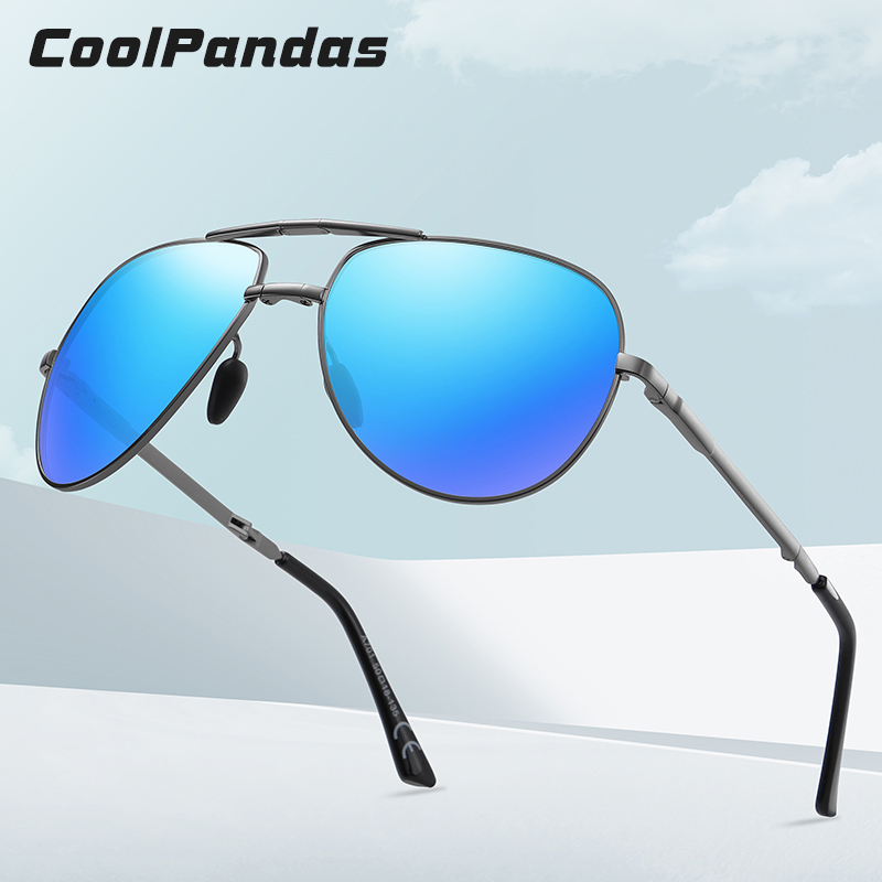 CoolPandas Fashion Folding Sun - Sunglasses Aviator Polarized recension och pris