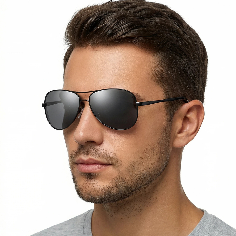 Classic Pilot Polarized Sungla - Sunglasses Aviator Polarized recension och pris