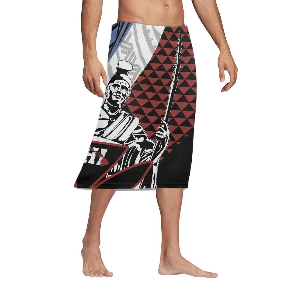 Polynesian Tribal Tattoo Print - Sarong Men Wrap recension och pris