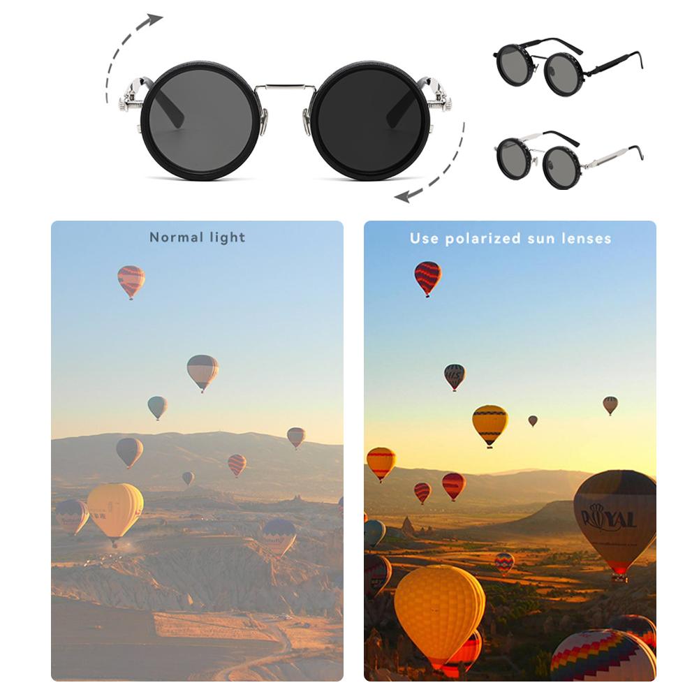 Adjustable ND Polarized Sungla - Sunglasses Aviator Polarized recension och pris