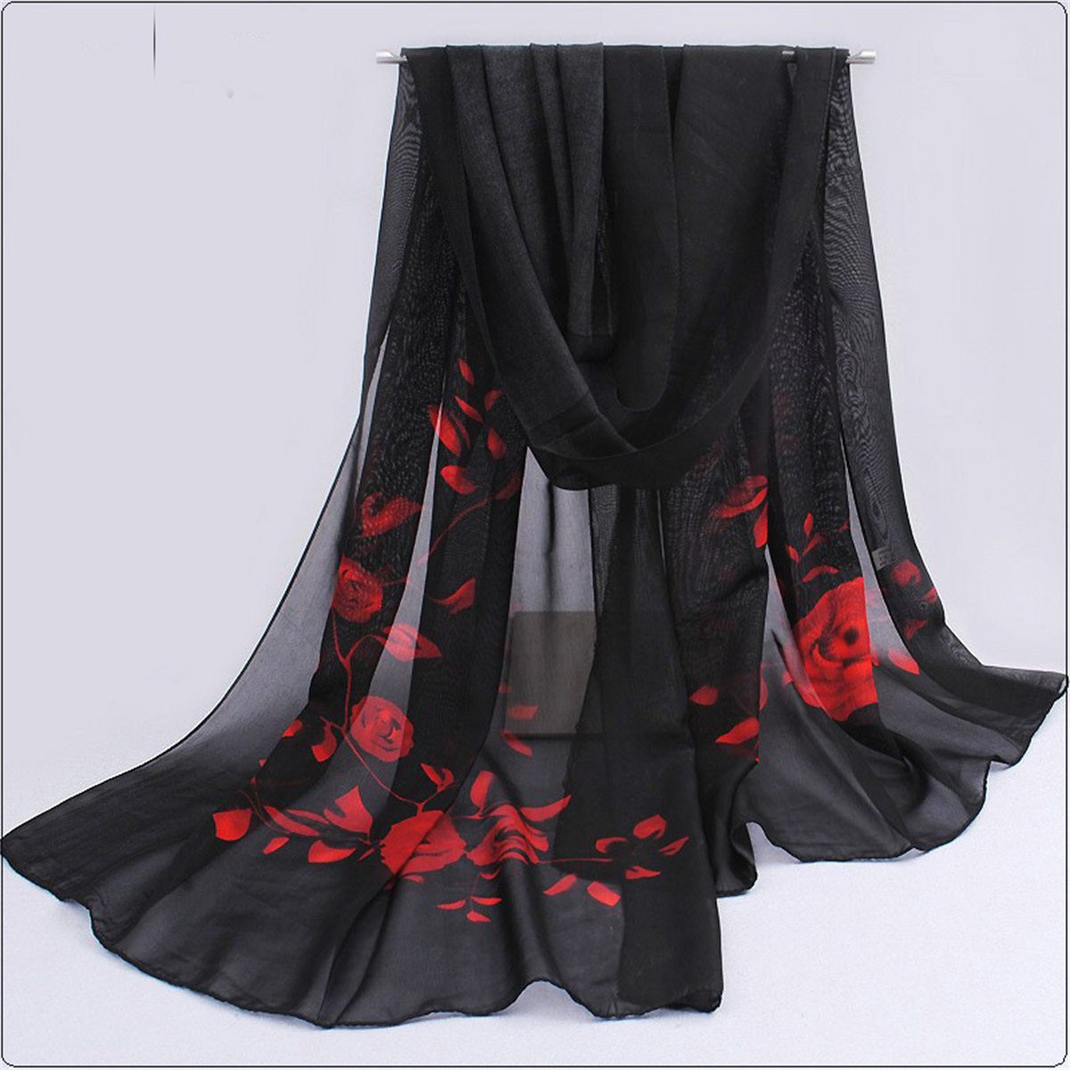 1pcs Chiffon Scarf Simple Eleg - Beach Towel Large recension och pris