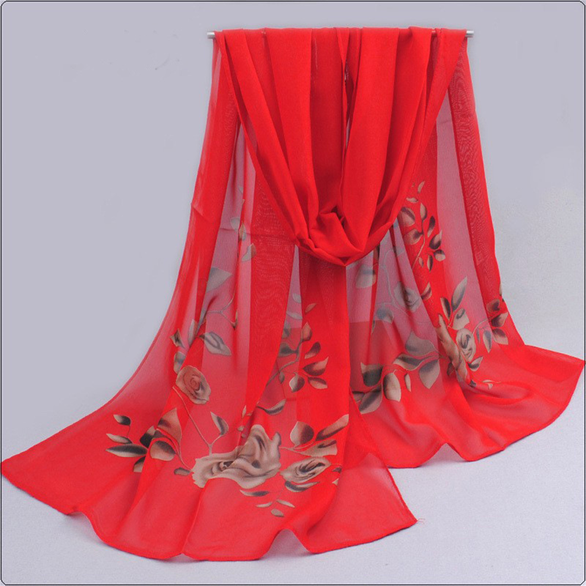 1pcs Chiffon Scarf Simple Eleg - Beach Towel Large recension och pris