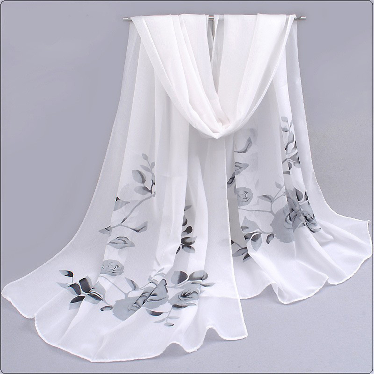 1pcs Chiffon Scarf Simple Eleg - Beach Towel Large recension och pris