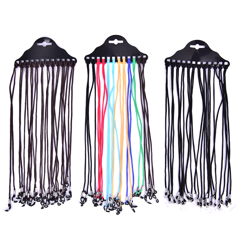 12Pcs/Set Multicolor Sunglasse - Sunglass Retainer Cord recension och pris