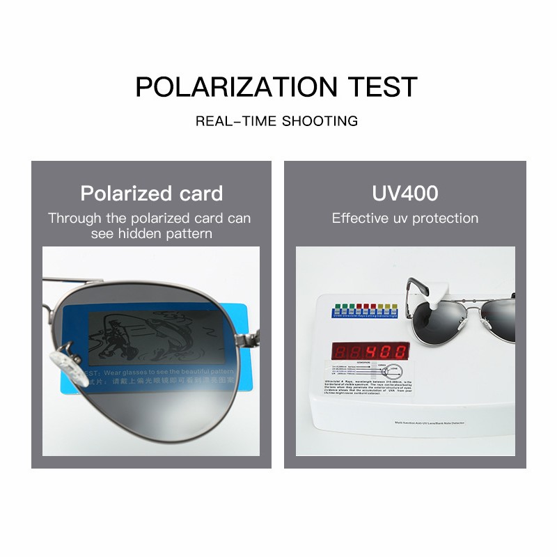 Unisex Small Frame Polarized A - Sunglasses Aviator Polarized recension och pris