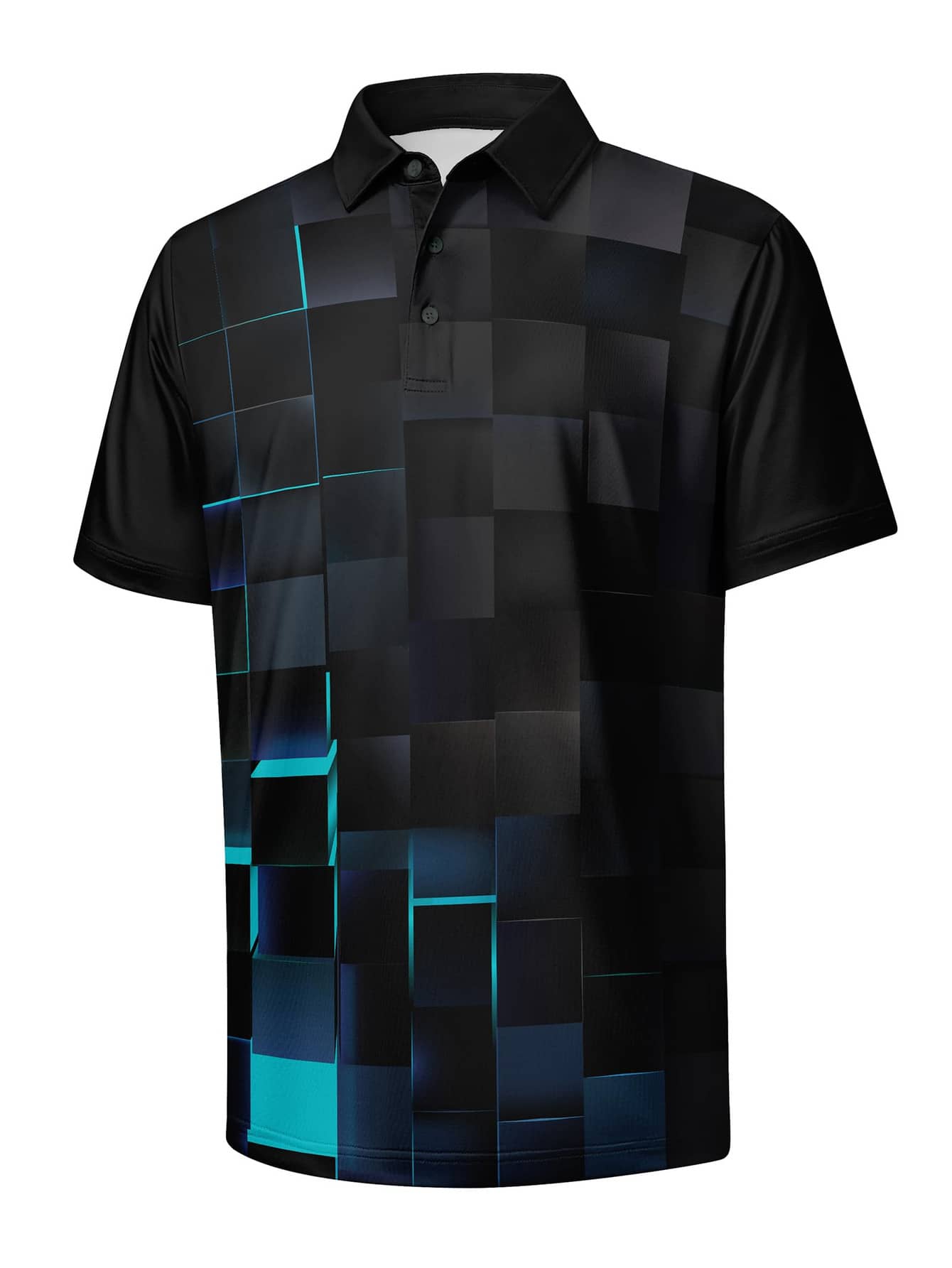 Active Mens Classic Cyan Blue  - Polo Shirt Pique recension och pris