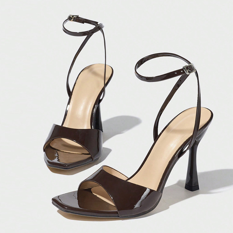 Liyke New Fashion Square Open  - Casual Sandal Leather recension och pris