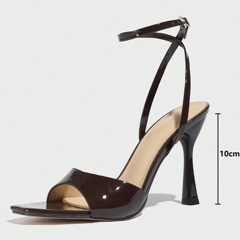 Liyke New Fashion Square Open  - Casual Sandal Leather recension och pris