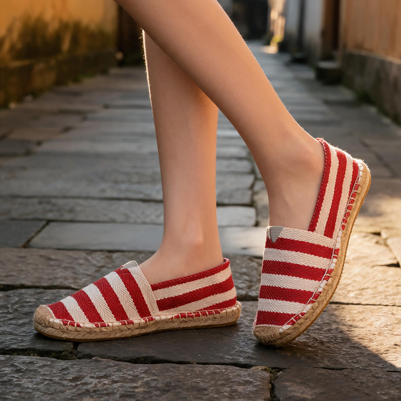 Summer Autumn Women Canvas Sho - Espadrille Slip On recension och pris