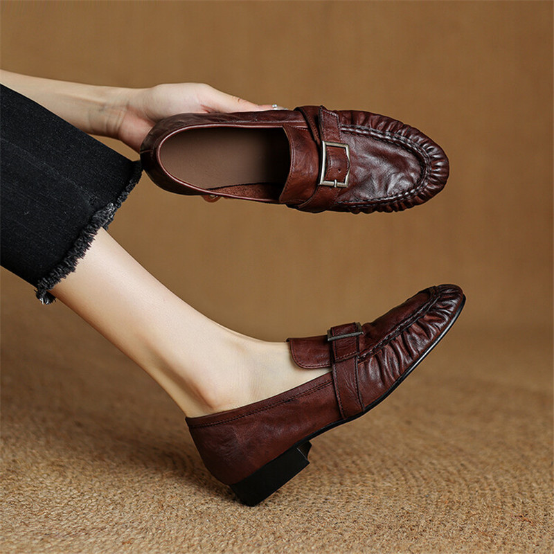 New Autumn Genuine Leather Wom - Casual Sandal Leather recension och pris