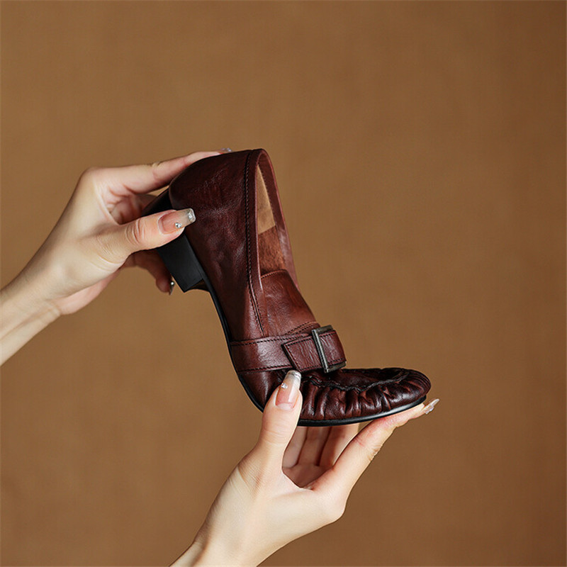 New Autumn Genuine Leather Wom - Casual Sandal Leather recension och pris