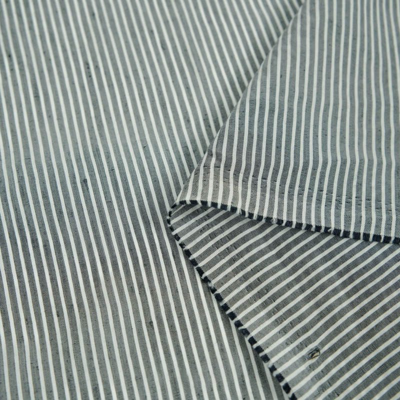 Japanese-style gray-white fine - Linen Shirt Breathable recension och pris