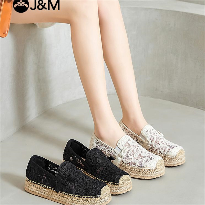 Joy&Mario Platform Women Loafe - Espadrille Slip On recension och pris