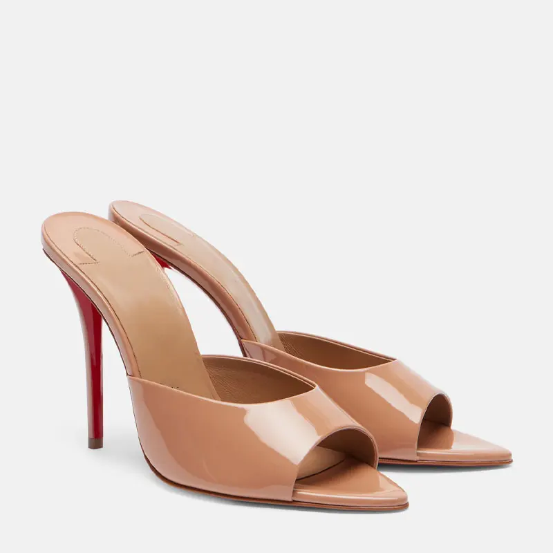 Shoes for Women New Pointed Op - Casual Sandal Leather recension och pris