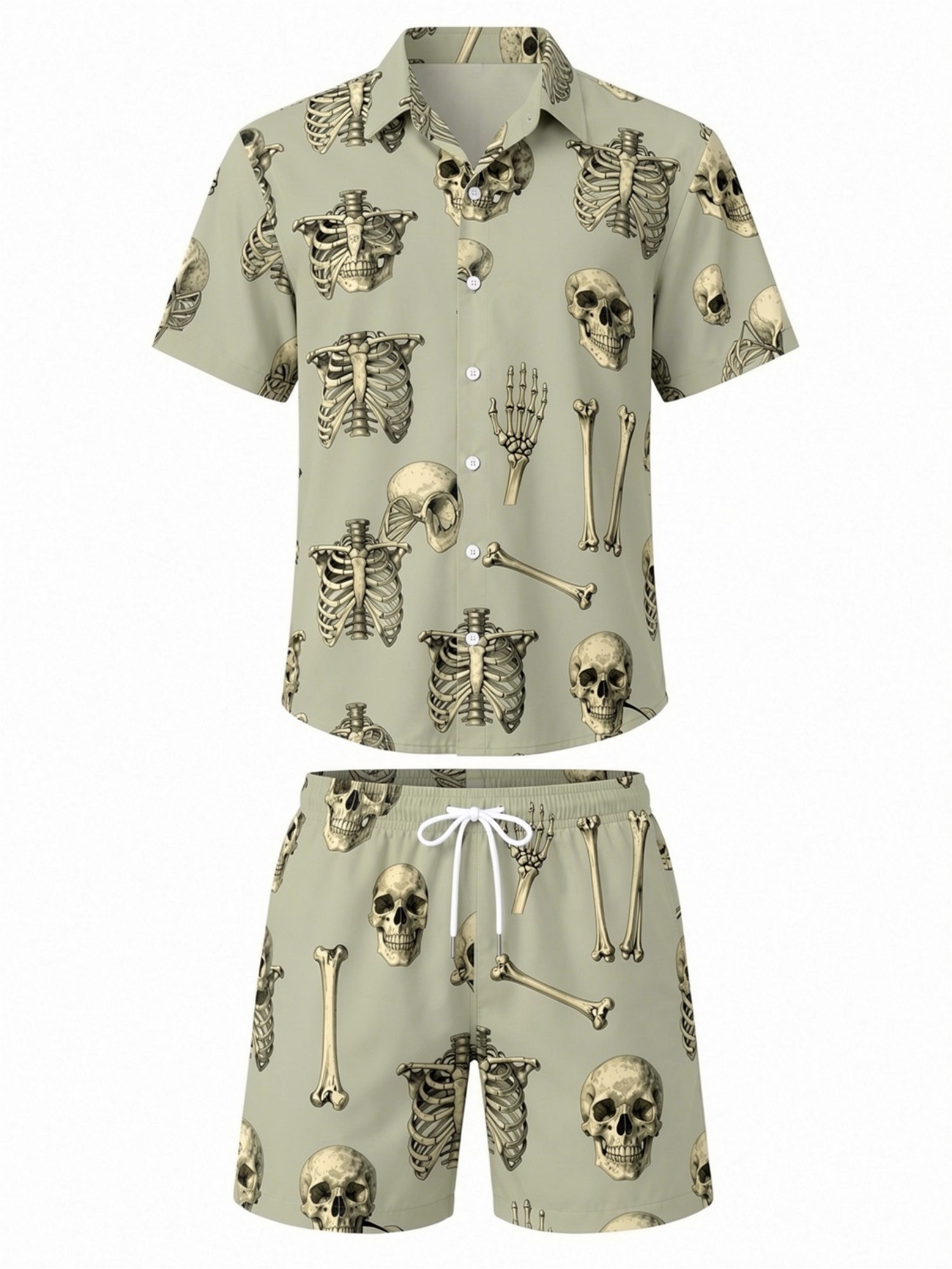 Mens Floral Short Sleeve Shirt - Resort Shirt Floral recension och pris