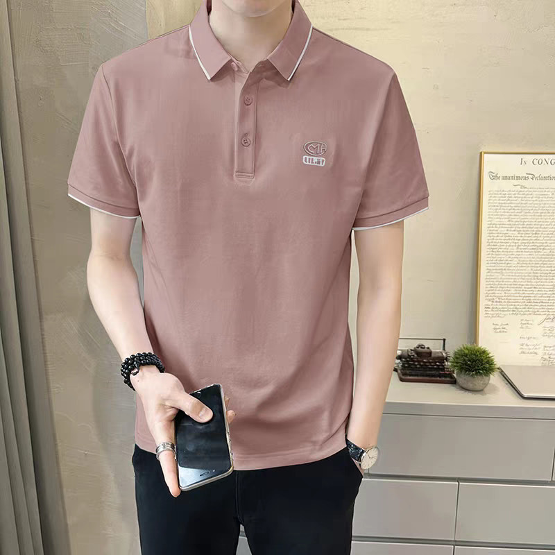 New Men's Polo Shirt Summer Sh - Polo Shirt Pique recension och pris