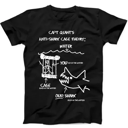 Jaws Paws Capt Quints Anti Sha - Shirt Camp Collar recension och pris