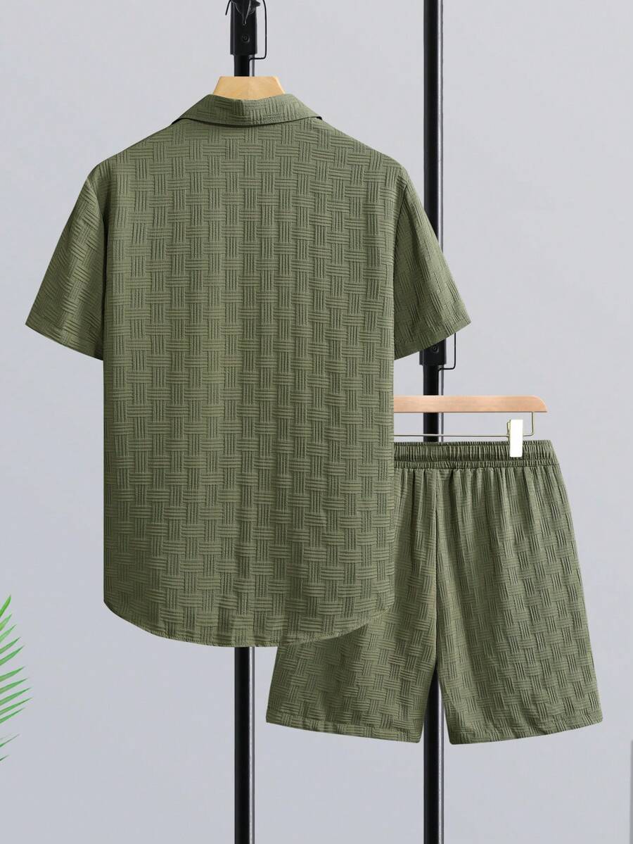 Manfinity RSRT Men's Mature Va - Short Linen Drawstring recension och pris