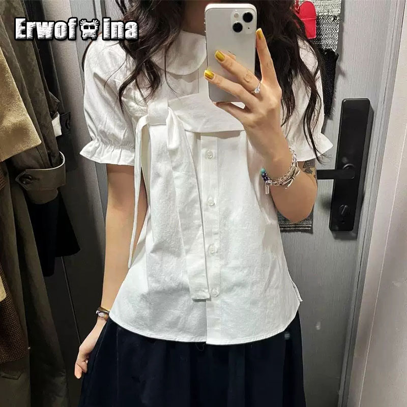 Erwofeina Peter Pan Collar Pre - Shirt Camp Collar recension och pris