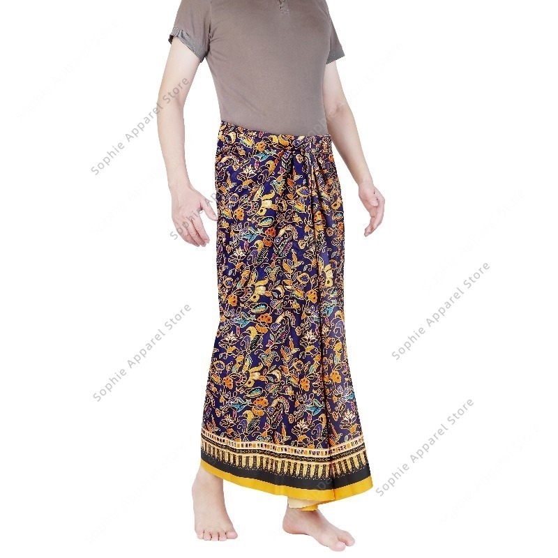 Batik Sarong Skirt for Beach W - Sarong Men Wrap recension och pris