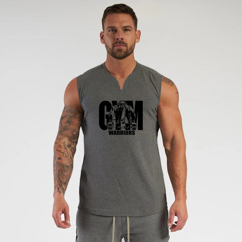 Summer Running V Neck Vests Gy - Tank Top Muscle recension och pris