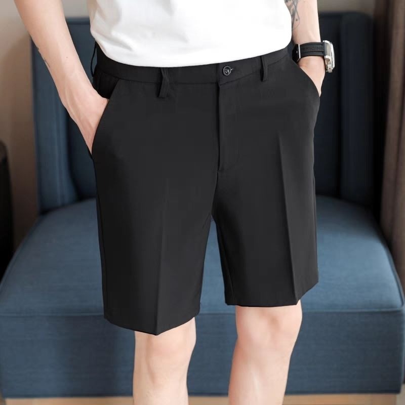 Men's Slim Fit Suit Shorts Sum - Shorts Chino Slim recension och pris