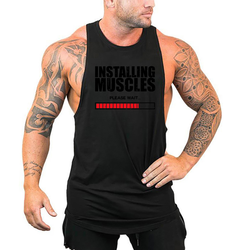 Installing Muscles Please Wait - Tank Top Muscle recension och pris