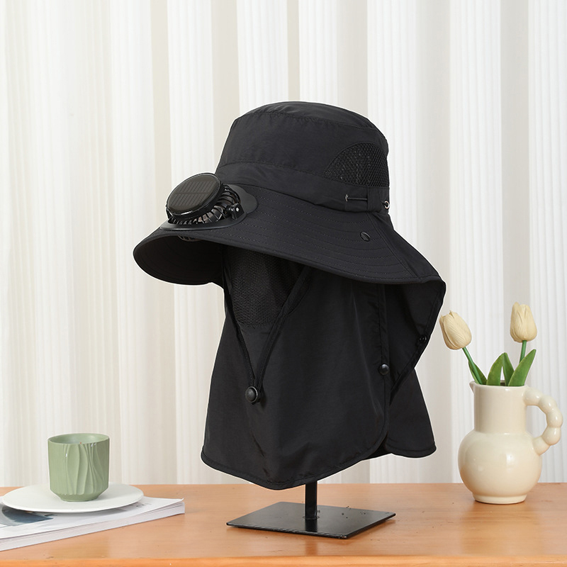 Men Wide Brim Solar Fan Hat wi - Bucket Hat Straw recension och pris